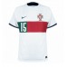 Camisa de time de futebol Portugal Rafael Leao #15 Replicas 2º Equipamento Mundo 2022 Manga Curta